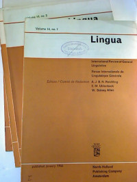 A.+J.+B.+N.+Reichling+%28Ed.%29+...%3ALingua.+-+Vol.+16++%2F+1966%2C+1+-+4+%28kompl.+Jg.%2C+4+Einzelhefte%29