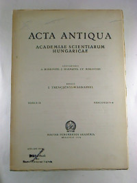 Acta+Antiqua+Academiae+Scientiarum+Hungaricae.+Tomus+2%2C+Fasc.+3+-+4+%2F+1954