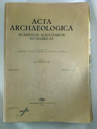 Acta+Archaeologica.+-+Tomus+16+%2F+1964%2C+fascic.+1-2+%28gebunden+in+1+Bd.%29