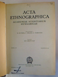 Acta+Ethnographica.+-+Tomus+4+%2F+1955+%28gebundener+Jg.-Bd.%29