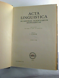 Acta+linguistica+-+Academiae+Scientiarum+Hungaricae.+-+Tomus+VIII+%2F+1958