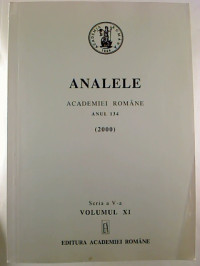 Analele+%2F+Academiei+Republicii+Socialiste+Romania.+-+Anul+134+%2F+2000.+-+Seria+a+V-a+Vol.+XI