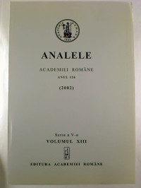 Analele+%2F+Academiei+Republicii+Socialiste+Romania.+-+Anul+136+%2F+2002.+-+Seria+a+V-a+Vol.+XIII