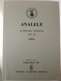 Analele+%2F+Academiei+Republicii+Socialiste+Romania.+-+Anul+138+%2F+2004.+-+Seria+a+V-a+Vol.+XV