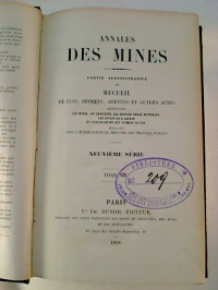 Annales+des+Mines%2C+partie+administrative+ou+Recueil+de+Lois%2C+Decrets%2C+Arretes+et+autres+Actes+...+-+Tome+VII+%28Neuvieme+Serie%29