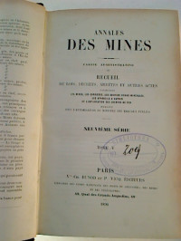 Annales+des+Mines%2C+partie+administrative+ou+Recueil+de+Lois%2C+Decrets%2C+Arretes+et+autres+Actes+...+-+Tome+V+%28Neuvieme+Serie%29