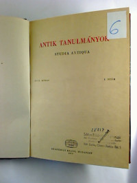 Antik+tanulm%C3%A1nyok+%3D+Studia+antiqua.-+XVII.+k%C3%B6tet.