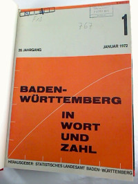 Baden-W%C3%BCrttemberg+in+Wort+und+Zahl.+-+20.+Jg.+%2F+1972%2C+H.+1+-+12+%28gebunden+in+1+Bd.%2C+kompl.+Jg.%29