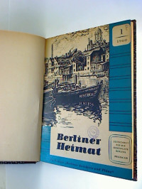 Berliner+Heimat.+-+1960%2C+Heft+1+-+4.+-+Zeitschrift+f%C3%BCr+die+Geschichte+Berlins.