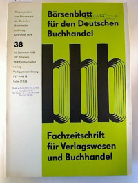 B%C3%B6rsenblatt+f%C3%BCr+den+Deutschen+Buchhandel+%28bbb%29+-+147.+Jg.+%2F+Heft+38%2C+16.+September+1980.+-+Fachzeitschrift+f%C3%BCr+das+Buchwesen.