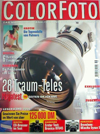COLORFOTO+-+31.+Jahrgang+%2F+2001%2C+Nr.+8.+-+Das+Magazin+f%C3%BCr+analoge+und+digitale+Fotografie.