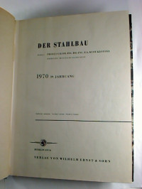 Der+Stahlbau.+-+39.+Jg.+%2F+1970%2C+H.+1+-+12+%28gebunden+in+1+Band%29