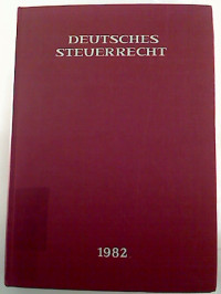 Deutsches+Steuerrecht.+-+20.+Jg.+%2F+1982.
