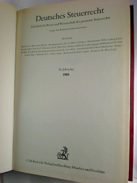 Deutsches+Steuerrecht.+-+26.+Jg.+%2F+1988.