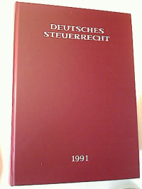 Deutsches+Steuerrecht+DStR.+-+29.+Jg.+%2F+1991.
