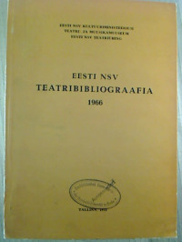 Eesti+NSV+teatribibliograafia+1966.