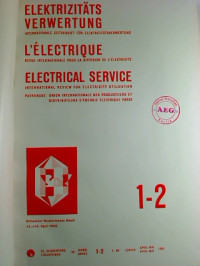 Elektrizit%C3%A4tsverwertung+%2F+Electrique+%2F+Electrical+Service.+-+31.+Jahrg.+%2F+1956+-+57.+%28gebund.+Jahresband+%2F+bound+Vol.%29