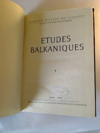 Etudes+balkaniques.+-+1967%2C+7+%28gebunden%29