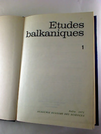Etudes+balkaniques.+-+1971%2C+1+-+4+%28gebunden+in+1+Bd.%29