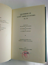 Francisco+Aguilera+%2F+Phyllis+G.+Carter+%28Eds.%29%3AHANDBOOK+OF+LATIN+AMERICAN+STUDIES+No.+20.