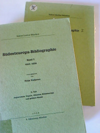 Fritz+Valjavec+%28Hg.%29%3AS%C3%BCdosteuropa-Bibliographie.+Bd.+I%3A+1945+-+1950.+1.+u.+2.+T.