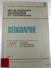 GEOGRAPHIE+-+1984+%2F+Tome+28.+-+Revue+Roumaine+de+Geologie%2C+Geophysique+et+Geographie.