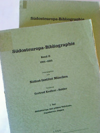 Gertrud+Krallert-Sattler+%28Red.%29%3AS%C3%BCdosteuropa-Bibliographie.+Bd.+II%3A+1951+-+1955.+1.+u.+2.+T.