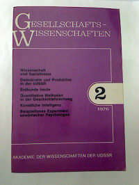 Gesellschaftswissenschaften.+-+Nr.+2+%286%29+%2F+1976%3A+Philosophie%2C+Geschichte%2C+%C3%96konomie%2C+Politik%2C+Soziologie%2C+Recht%2C+Philologie%2C+Psychologie%2C+Ethnographie%2C+Arch%C3%A4ologie.