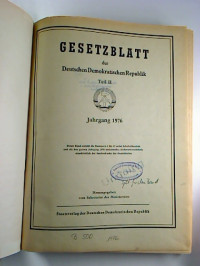 Gesetzblatt+der+Deutschen+Demokratischen+Republik.+T.+II.+-+Jg.+1976%2C+Nr.+1+-+17