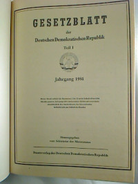 Gesetzblatt+der+Deutschen+Demokratischen+Republik.+-+Teil+I.+Jg.+1981+%28Nr.+1+-+38%29