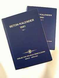 Gotthard+Franz+%28SL%29%3ABeton-Kalender+1981+%2F++70.+Jg.+-+%282+B%C3%A4nde%29+-+Taschenbuch+f%C3%BCr+Beton-%2C+Stahlbeton-+und+Spannbetronbau+sowie+die+verwandten+F%C3%A4cher.