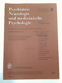 H.+A.+F.+Schulze+%28Chefredakteur%29%3APsychiatrie%2C+Neurologie+und+medizinische+Psychologie.+-+29.+Jahrg.+%2F+November+1977%2C+H.+11+%28Einzelheft%29