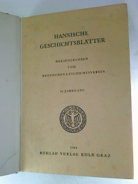 Hansische+Geschichtsbl%C3%A4tter+-+82.+Jahrg.+%2F+1964.