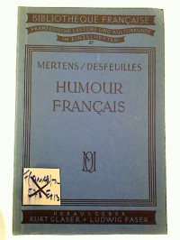 Harry+Mertens+%2F+Paul+Desfeuilles%3AHumor+francais+-+contes+choisis.