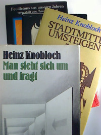 Heinz+Knobloch%3AKONVOLUT+mit+6+B%C3%BCchern+des+Autors.