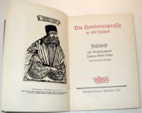 Hermann+Tontsch%3ADie+Honteruspresse+in+400+Jahren.+Festschrift+der+Buchdruckerei+Johann+G%C3%B6tts+Sohn.
