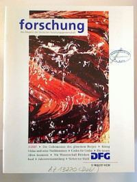 Hrsg.%3A+DFG+%28Deutsche+Forschungsgemeinschaft%29%3Aforschung+-+3+%2F+2007.+-+Das+Magazin+der+Deutschen+Forschungsgemeinschaft.