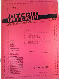 Hrsg.+von%3A+Interim+e.V%3AINTERIM+-+W%C3%B6chentliches+Berlin-Info+Nr.+167%2C+31.+Oktober+1991.