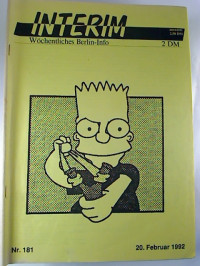 Hrsg.+von%3A+Interim+e.V%3AINTERIM+-+W%C3%B6chentliches+Berlin-Info+Nr.+181%2C+20.+Februar+1992.