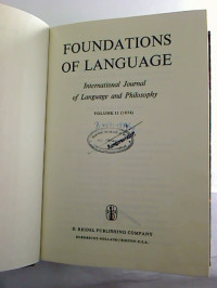 International+journal+of+language+and+philosophy.+-+Vol.+11+%2F+1974%2C+No.+1+-+4+%28gebunden+in+1+Bd.%29