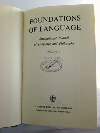 International+journal+of+language+and+philosophy.+-+Vol.+12+%2F+1975%2C+No.+1+-+4+%28gebunden+in+1+Bd.%29