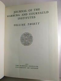 Journal+of+the+Warburg+and+Courtauld+Institutes.+-+Vol.+30.