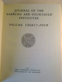 Journal+of+the+Warburg+and+Courtauld+Institutes.+-+Vol.+34.