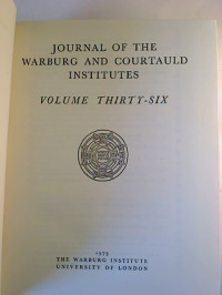 Journal+of+the+Warburg+and+Courtauld+Institutes.+-+Vol.+36.