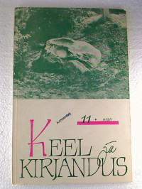 KEEL+ja+KIRJANDUS+-+11+%2F+November+1978.