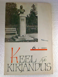 KEEL+ja+KIRJANDUS+-+6+%2F+Mai+1965.