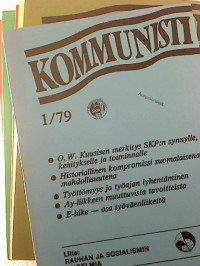 Kommunisti.+-+1979%2C+Nr.+1+-+11+%2810+Einzelhefte%29