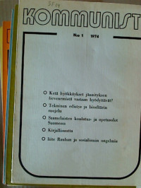 Kommunisti.+-+30.+vuosikerta+%2F+1974%2C+Nr.+1+-+12%2C+au%C3%9Fer+Nr.+2%2C+4+%289+Einzelhefte%29