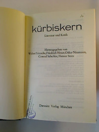 K%C3%BCrbiskern.+-+Literatur+u.+Kritik.+-+1971+%2F+II+%282.+Halbjhbd.%2C+gebunden+in+1+Bd.%29+%28erscheint+viertelj%C3%A4hrl.%29