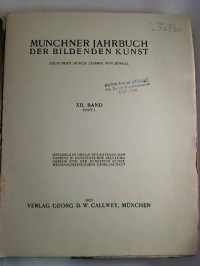 M%C3%BCnchner+Jahrbuch+der+bildenden+Kunst.+-+XII.+Bd.+%2F+1921%2C+Heft+1